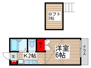 メゾンＫの物件間取画像